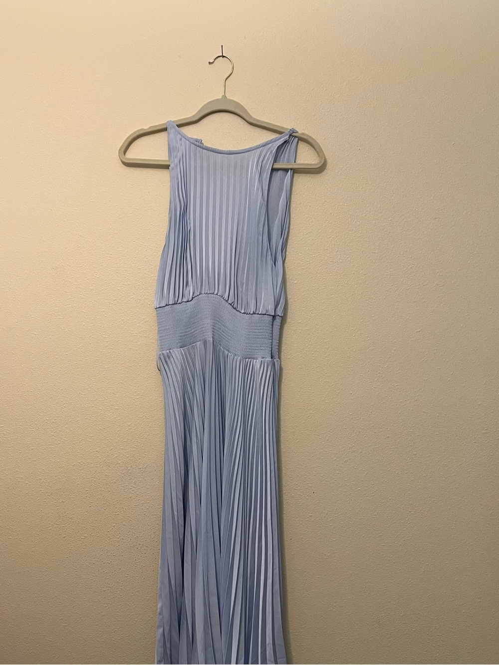AritziaLight Blue Pleated Maxi Dress - Women